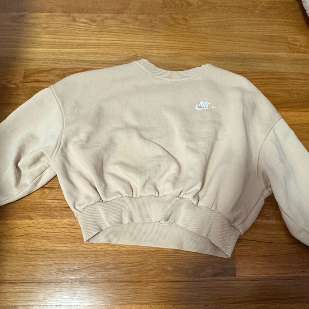 Nike Kids Cream Sweatshirt